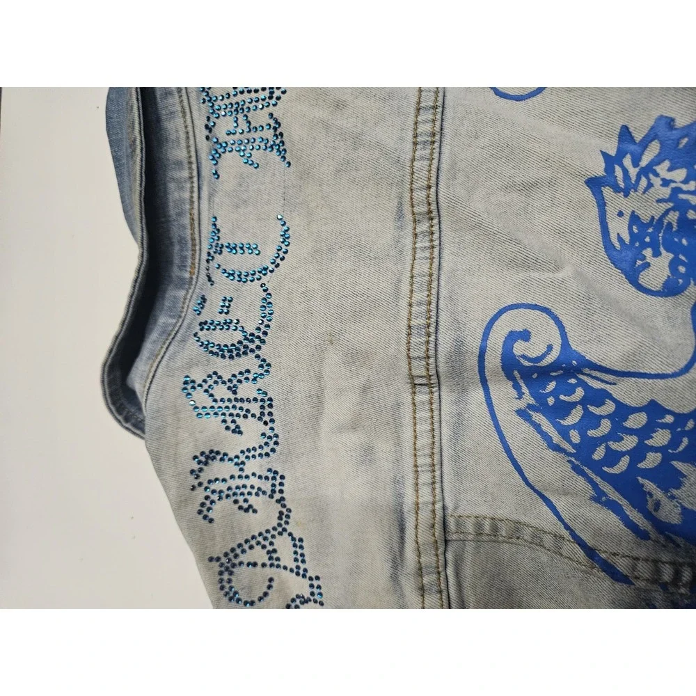 Mackeen Y2K Jean Matching Set, Size 34 Jeans Size M Top Jacket